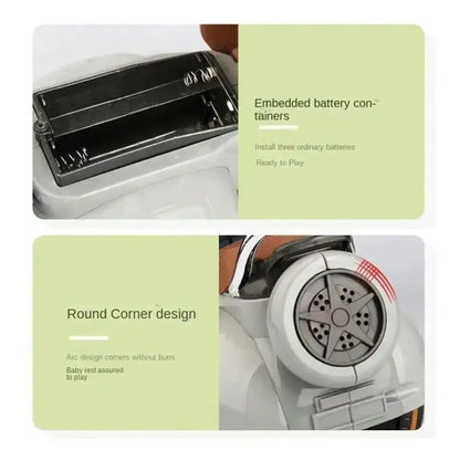 Labubu Doll Mini Electric Motorcycle | Fun Toy Gift