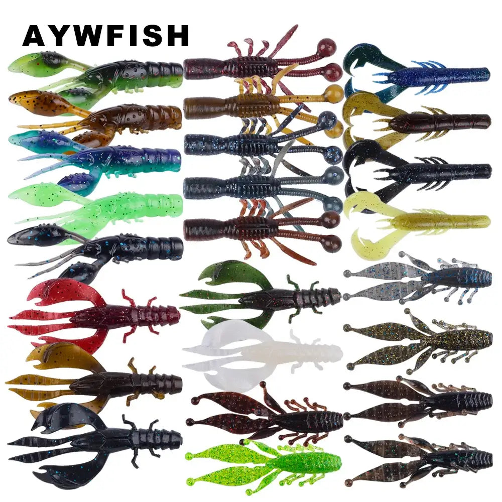 shrimp soft bait lures