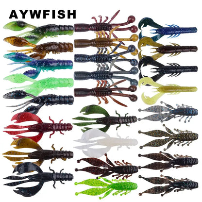 shrimp soft bait lures