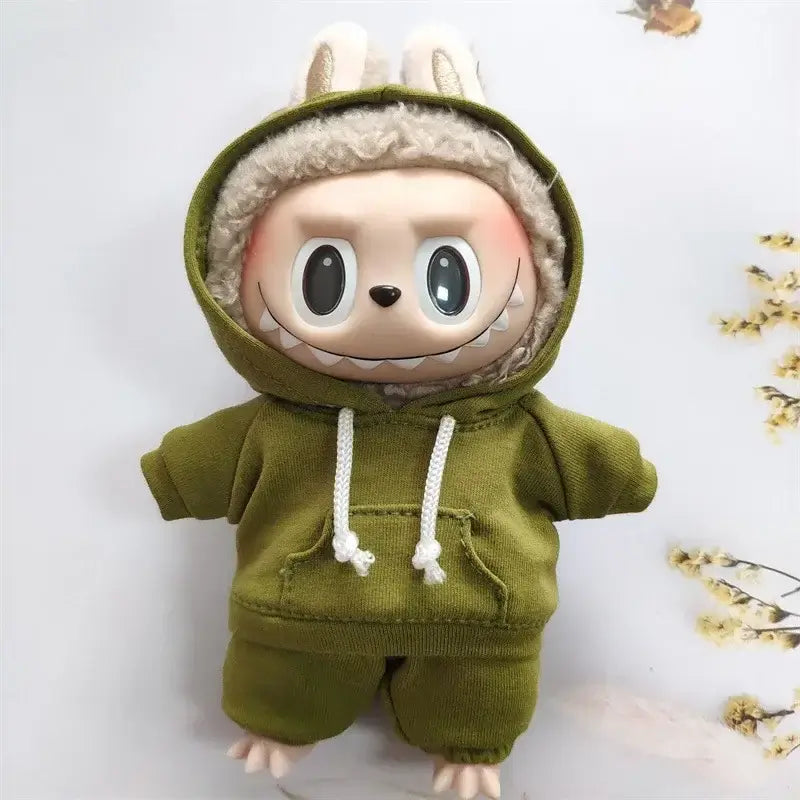 17cm Labubu Doll Costume Outfit - DIY Gift Ropa Labubu