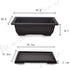 Training Pots With Tray Plastic Bonsai Plants Pot Square For Flower