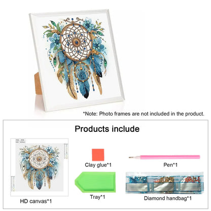 Diamond Painting Kit for Adult,Dreamcatcher Special Shape Diamond Art for Beginner,Diamond Art Painting for Home Decoration Gift