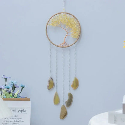 chakra gemstone dream catchers