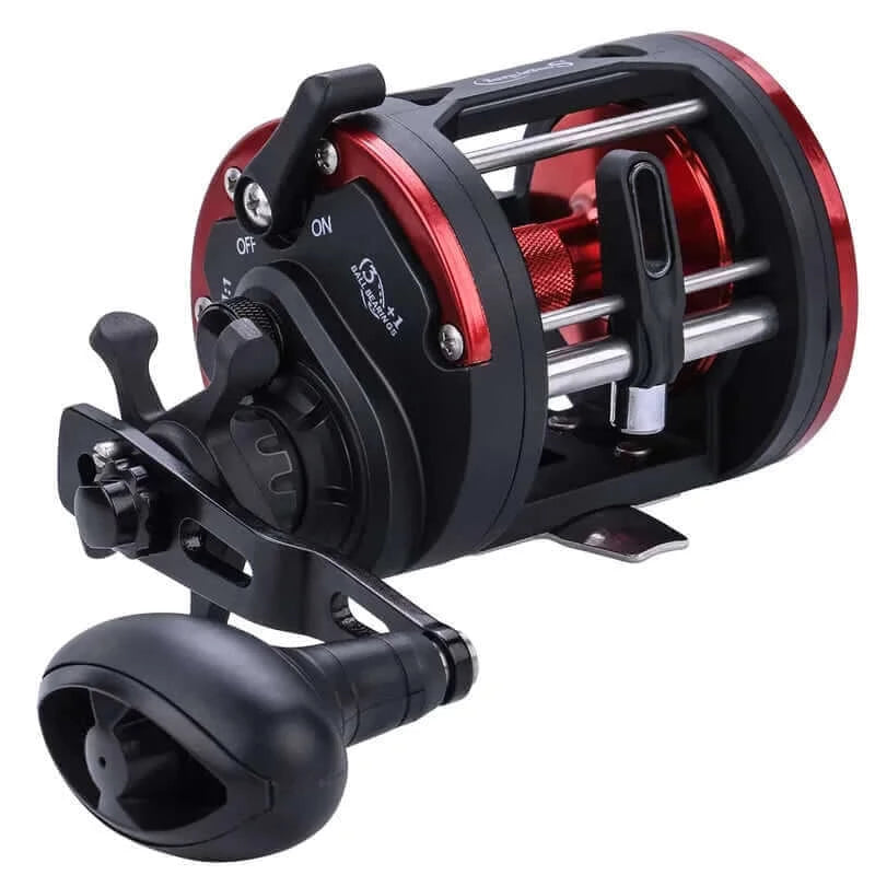 Sougayilang Saltwater Fishing Reels Cast Drum Wheel Trolling Casting