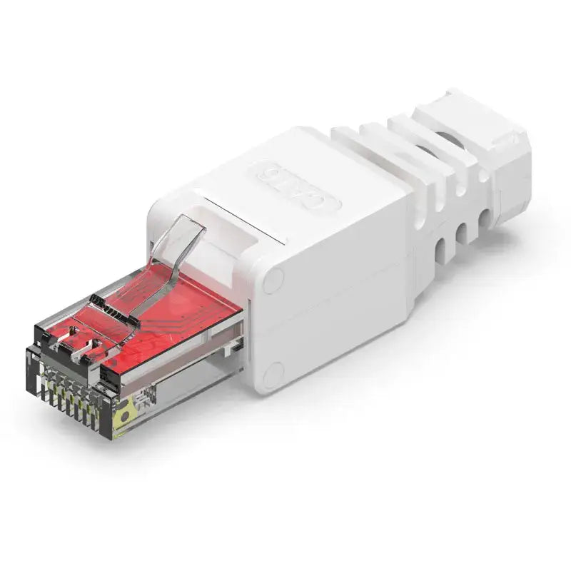 ZoeRax 1PCS Tool Free RJ45 CAT6 Connector Ethernet Termination Plugs,