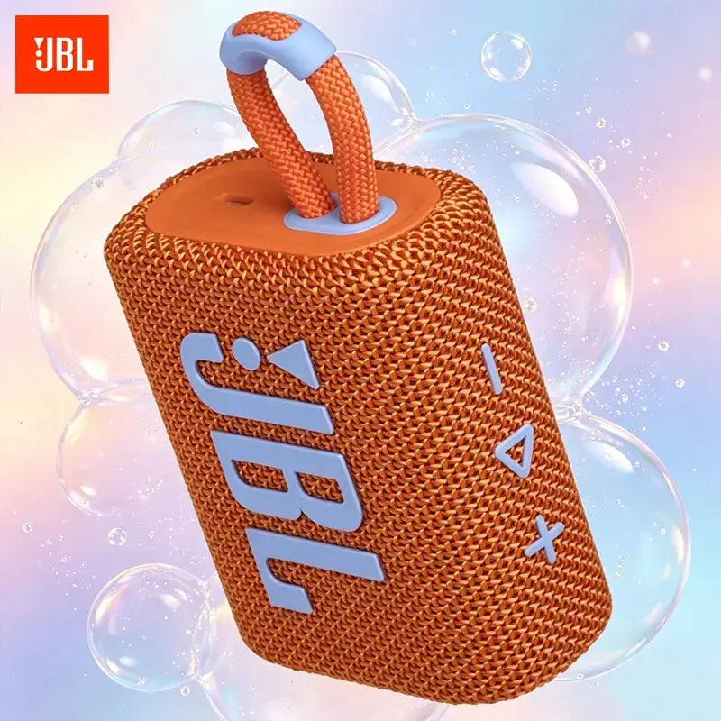 JBL GO3 Mini Pocket Wireless Speaker IP67 Waterproof Bluetooth Portable Audio For Travel Camping Hiking