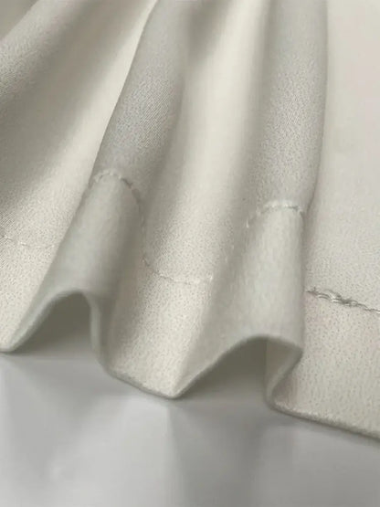 Office Ladies Office A-line Dress 2025 New Summer Half Sleeves Flower Print Printed Tied Waist V-Neck Women&