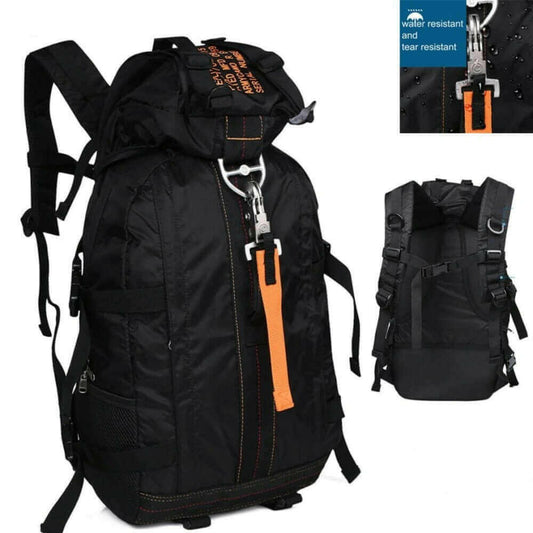 Waterproof lightweight hiking backpack.