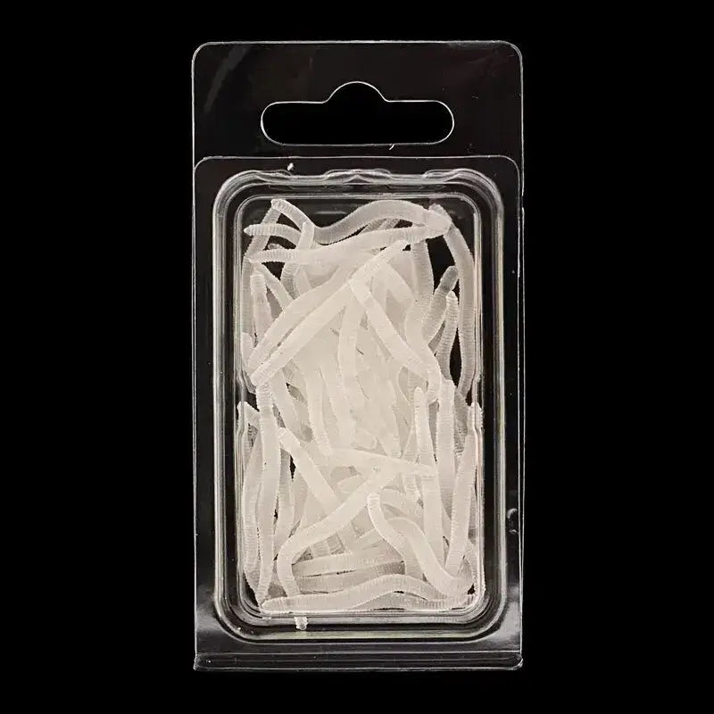 Red Worm Soft Fishing Lures, 3.5–10 cm Options