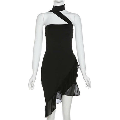 Ruffle Bodycon Midi Dresses