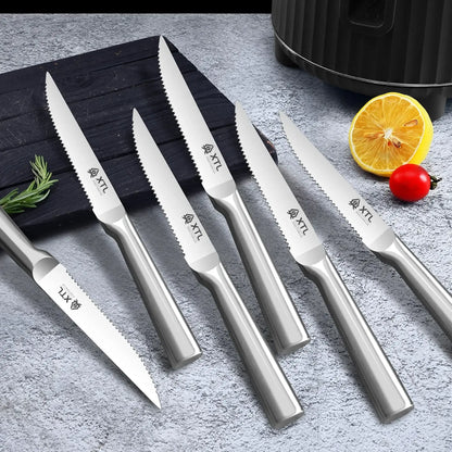 Premium 4/6/8 Pcs Stainless Steel Steak Knife Set