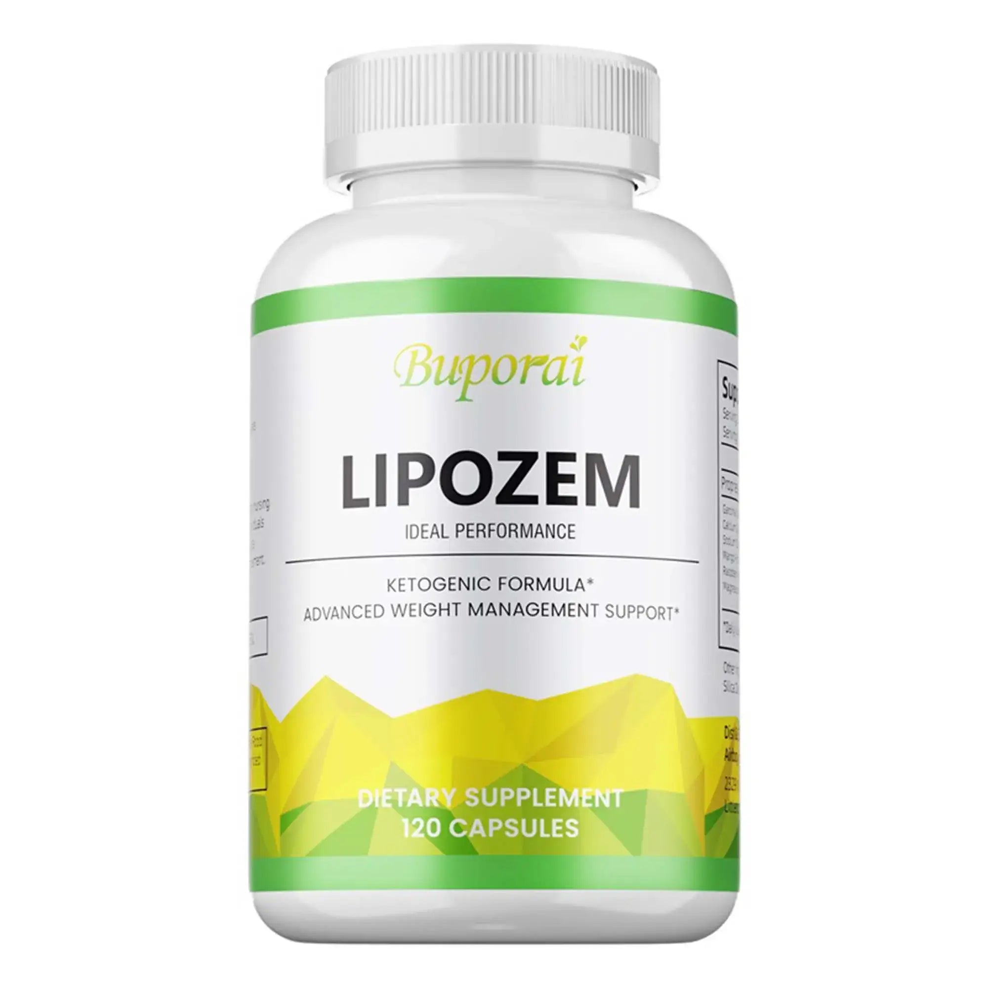 Natural Lipozem - Appetite Suppressant, Fat Burner,Relieves Bloating and Constipation, Improves Metabolism - 120 Capsules