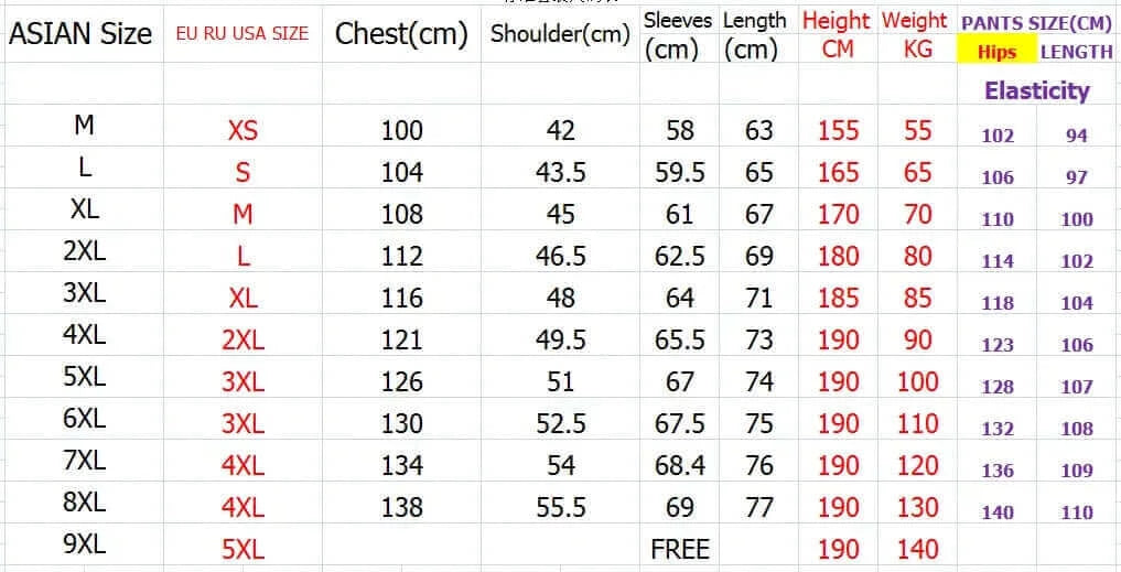 2023 Spring Autumn Sweatshirt SweatPants Trousers For Men Set Two