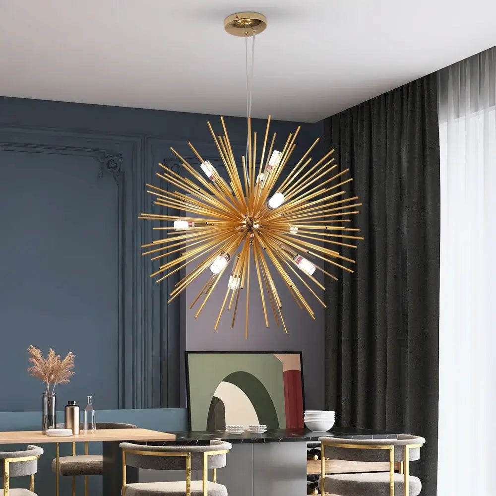 VETRULUS Dandelion-Style Chandelier, Selectable Designs