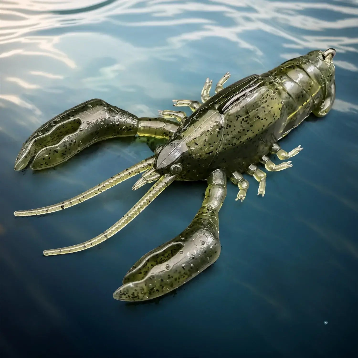 ANFS 1pc Realistic Soft Shrimp Lure-Artificial Bait for Saltwater and Freshwater Fishing, Perfect Fishing Gift for Angler