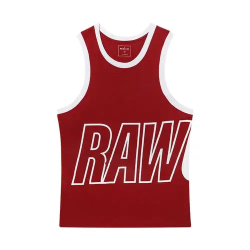 RAWGEAR TankTops Gym Workout Men's Clothing Bodybuilding Sport Fitness.