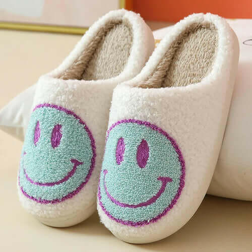 Happy Smile Face Slippers.