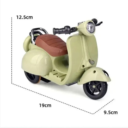 Labubu Doll Mini Electric Motorcycle - Fun Toy Lights