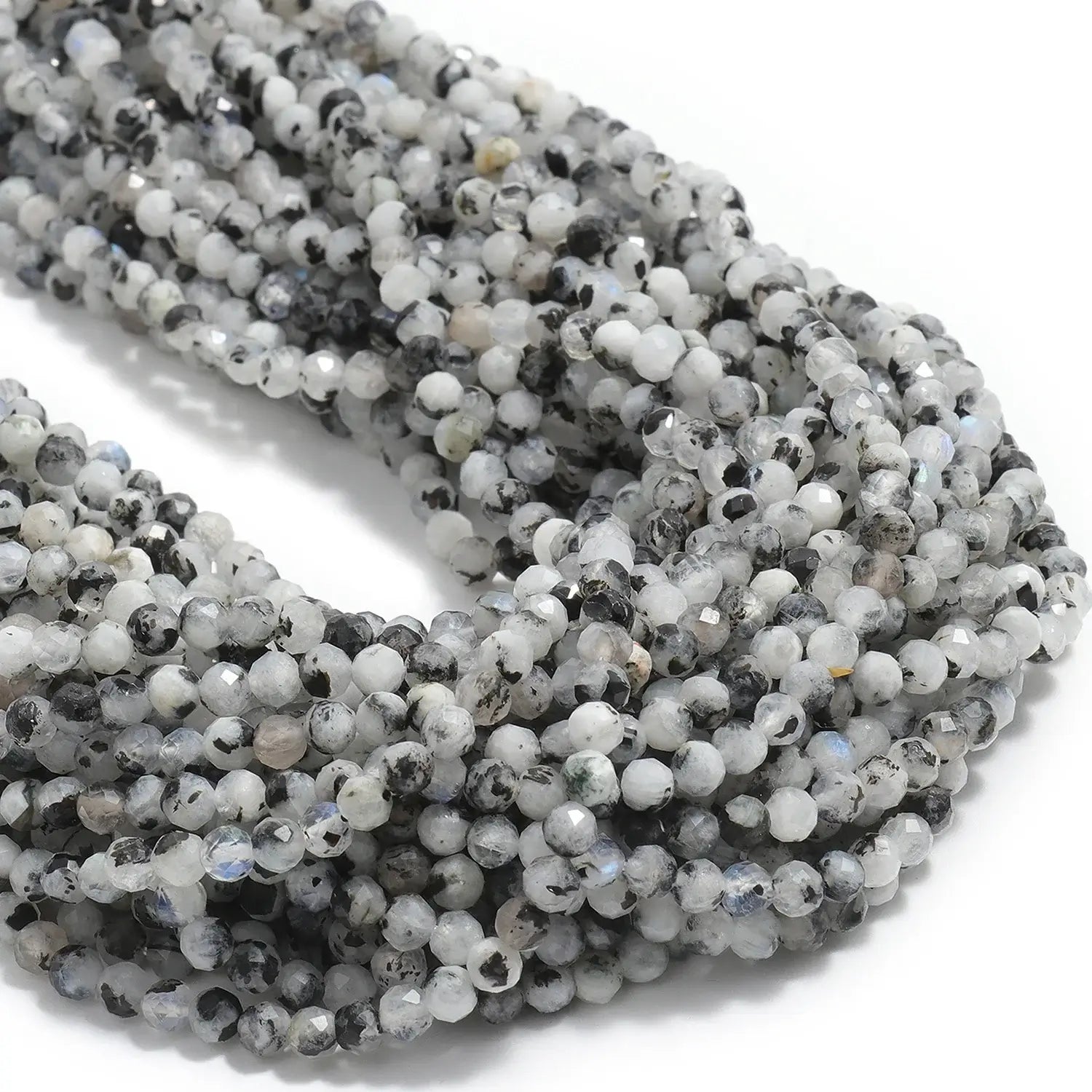 2 3 4mm Faceted Tiny Beads Natural Aquamarine Lapis Lazuli Tourmaline Amethyst Stone Beads for Jewelry Making 2030