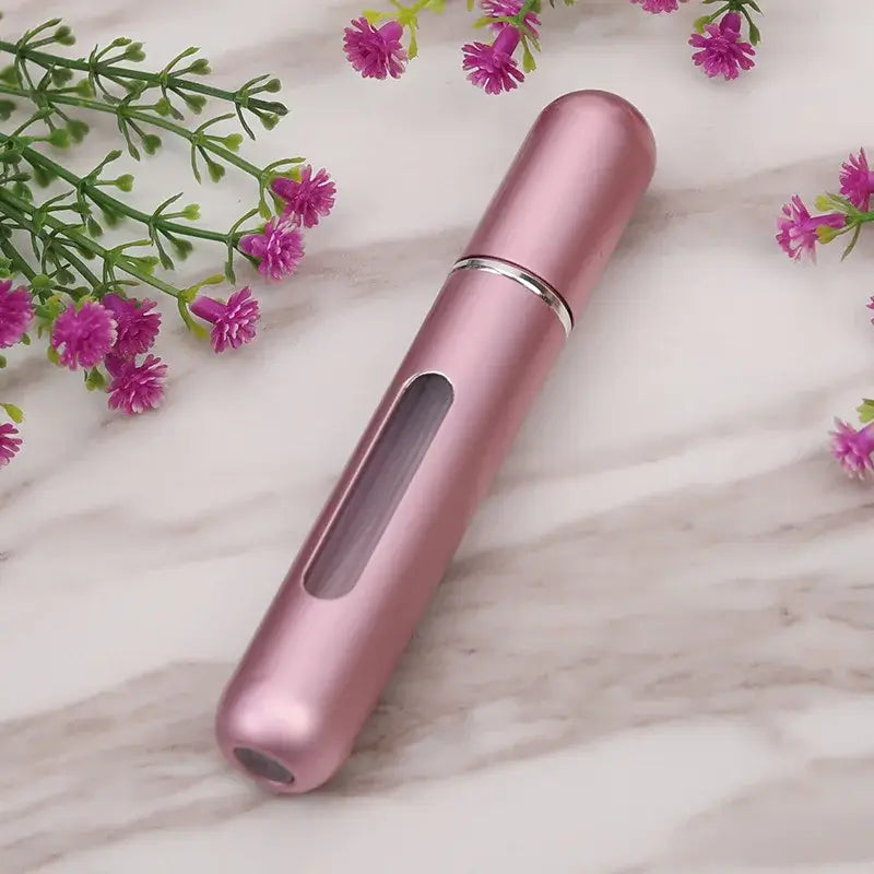 1/5Pcs 8/10ml Portable Mini Refillable Perfume Bottle With Spray Scent Pump Empty Cosmetic Containers Atomizer Bottle For Travel