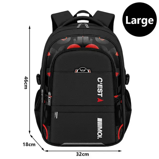 Durable Backpack School Bag for Boys and Teens