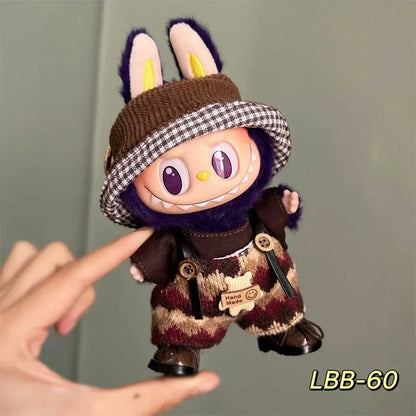 Labubu 17cm Doll Clothes Set - Fun DIY Accessories