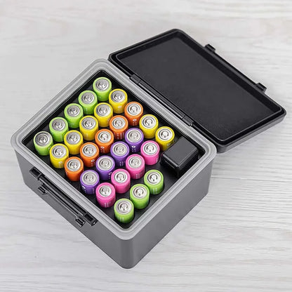 Multi-slot Battery Case Waterproof For 18650/ AA/ AAA Batteries Power