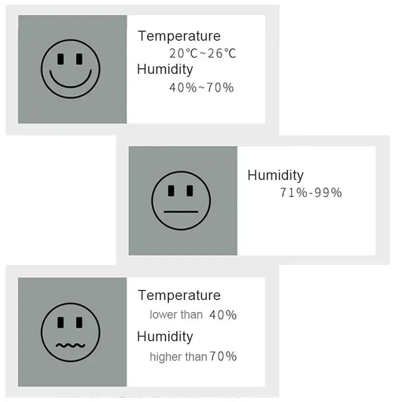 Mini LCD Digital Thermometer Hygrometer Indoor Room Temperature Humidity Meter Sensor Gauge Weather Station