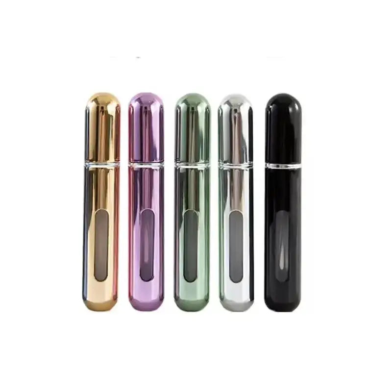 1/5Pcs 8/10ml Portable Mini Refillable Perfume Bottle With Spray Scent Pump Empty Cosmetic Containers Atomizer Bottle For Travel