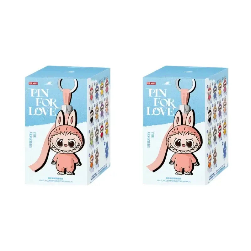 Hot Genuine POPMART The Monsters Labubu V4 Pin For Love Series Vinyl