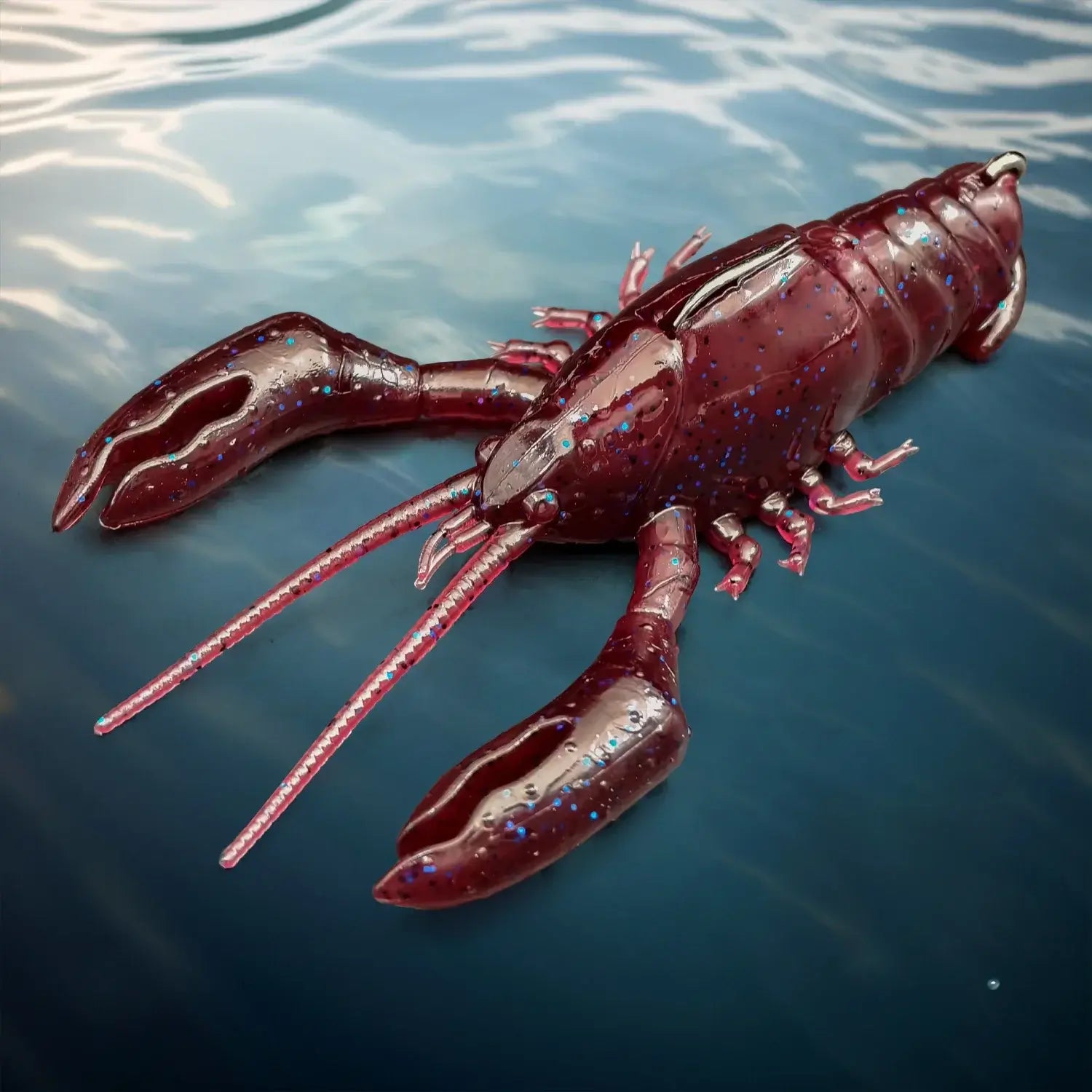 ANFS 1pc Realistic Soft Shrimp Lure-Artificial Bait for Saltwater and Freshwater Fishing, Perfect Fishing Gift for Angler