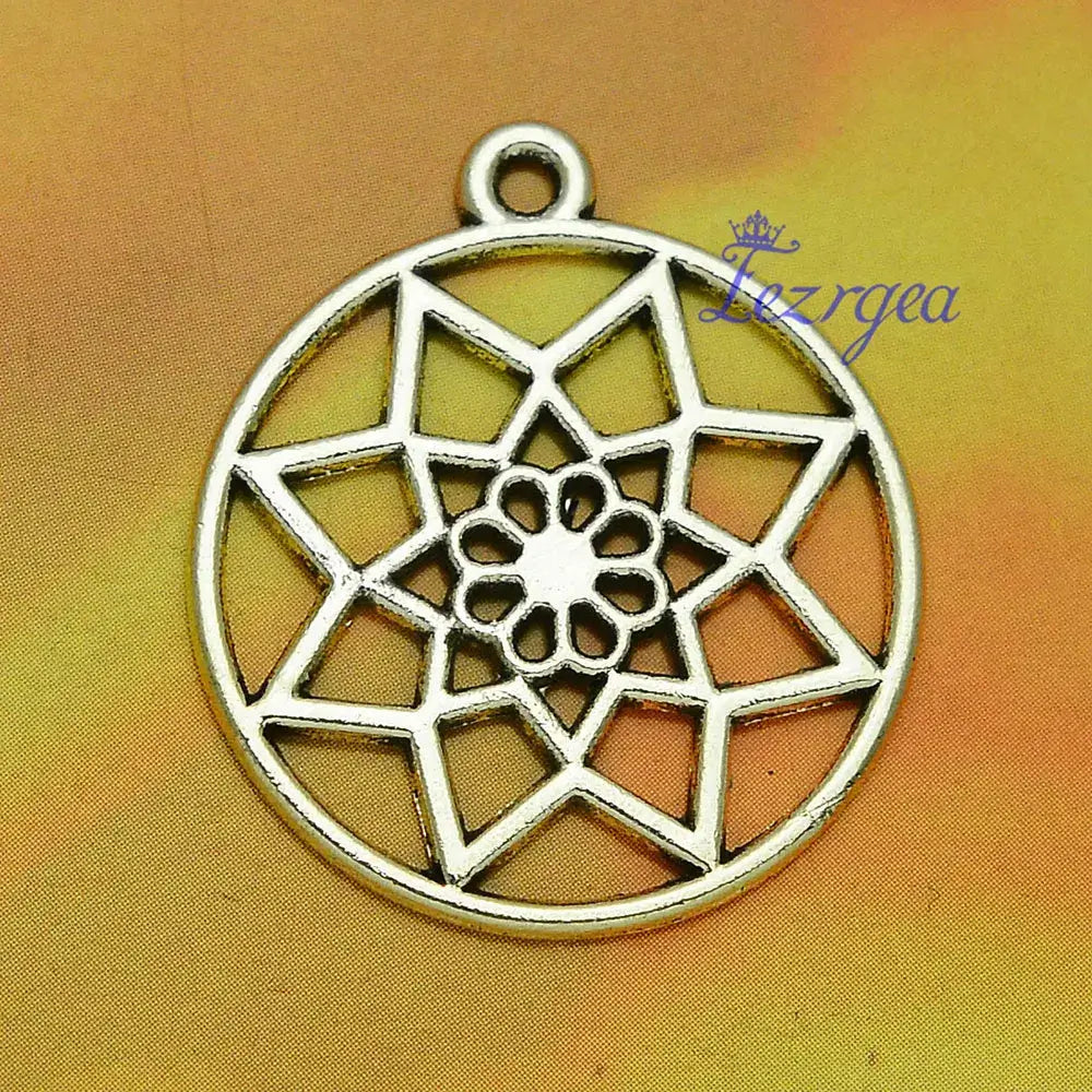 Dream Catcher Charms Dreamcatcher Connector Pendants For Diy Jewelry Making Materials Supplies Accessories