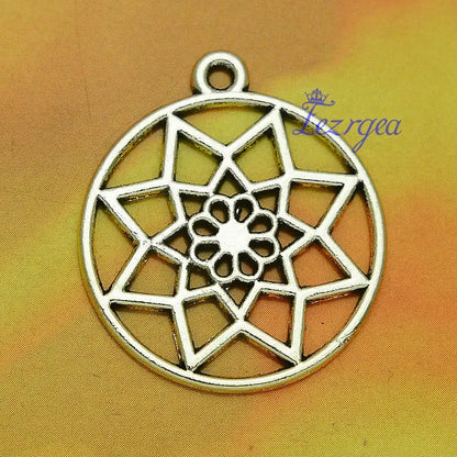 Dream Catcher Charms Dreamcatcher Connector Pendants For Diy Jewelry Making Materials Supplies Accessories