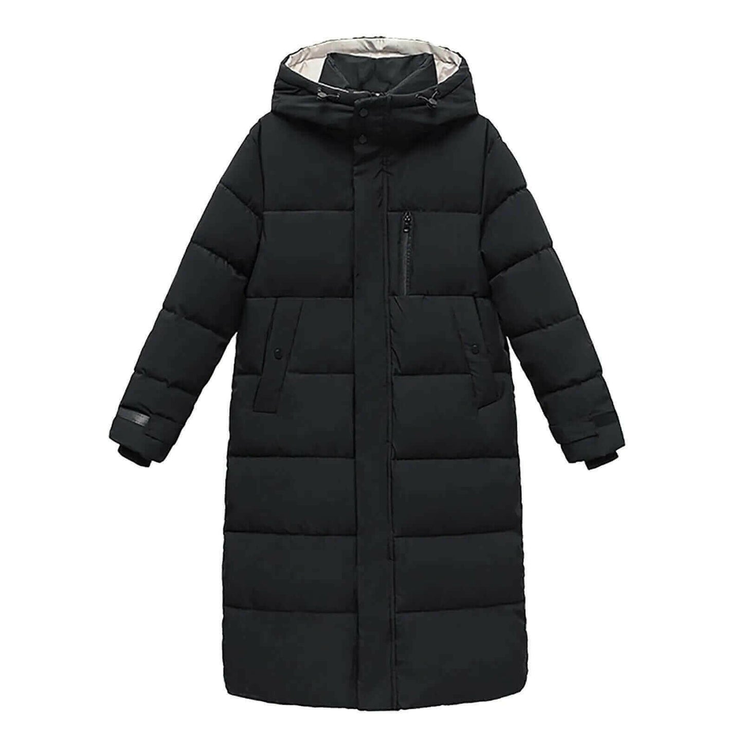 2022 Winter Women Jacket Coats Long Parkas Female Down Cotton Hooded.