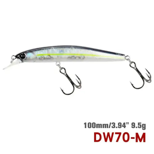 TSURINOYA 100SP Suspending Minnow Fishing Lure DW70 100mm 9.5g.