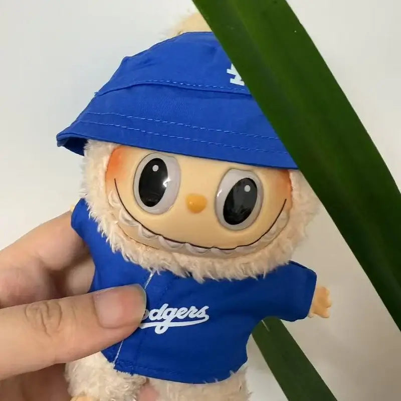 Labubu Doll Clothes - Party Number 17 Baseball Outfit