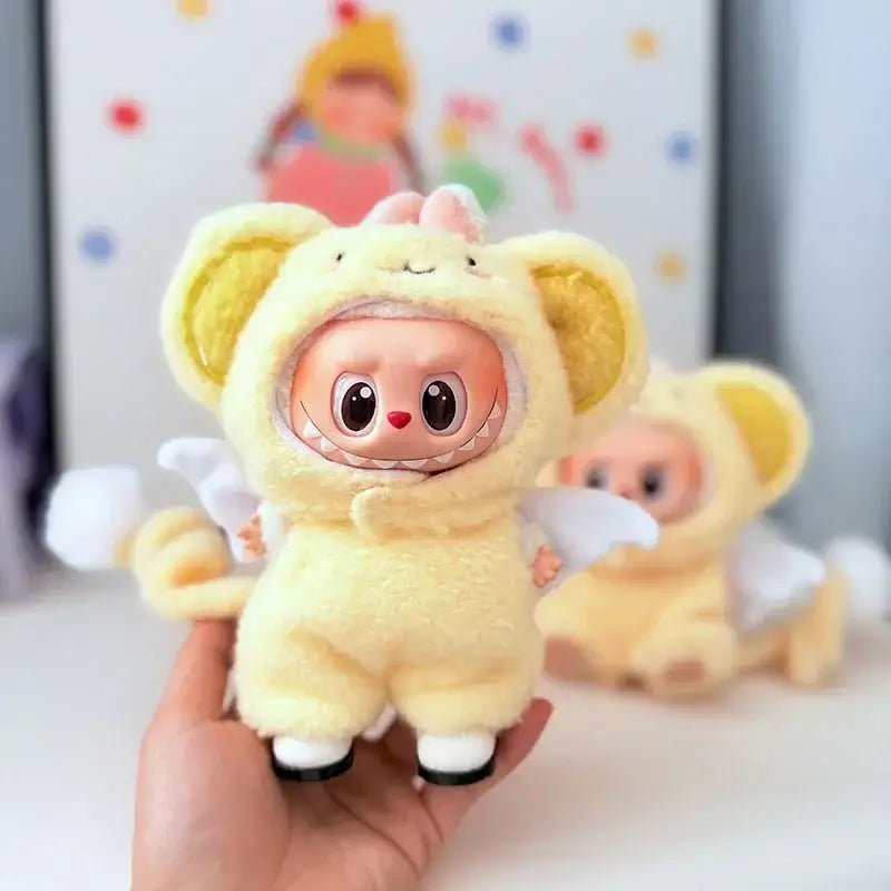 Labubu Doll Clothing Pajama Party Set for V1 V2 V3