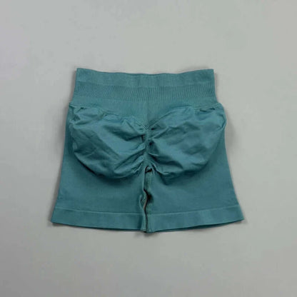 HISTELLO Women’s Seamless Scrunch Workout Shorts