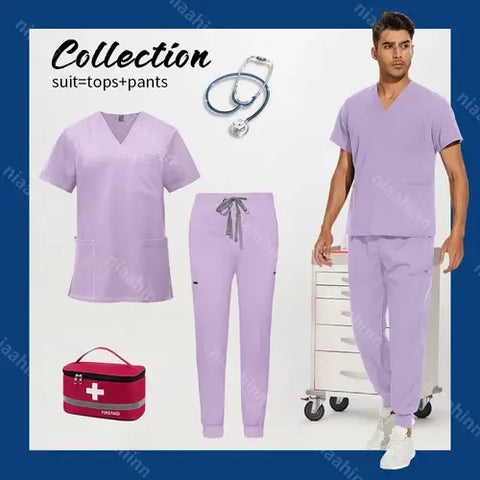 Hospital Uniforms Medical Scrubs Working Clothes Nurse Accessories.