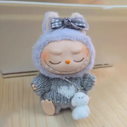 Labubu plush doll clothes