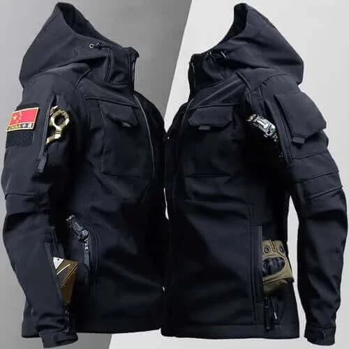 Shark Skin Tactical Jackets Men Military Soft Shell Waterproof.