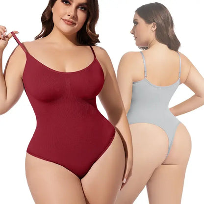 Thongs Bodysuit Shapewear Women Tank Top Tummy Control Body Shaper Camis Shaperwear Slimming Waist Trainer Underwear 9 colors