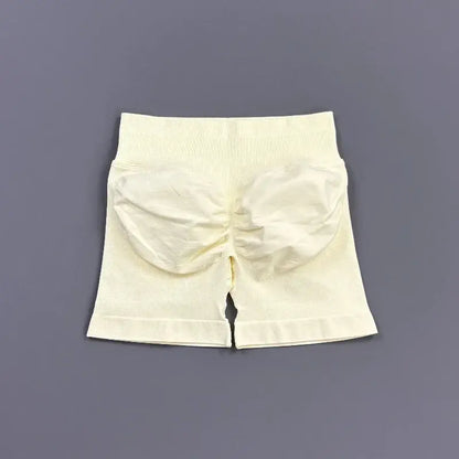 HISTELLO Women’s Seamless Scrunch Workout Shorts