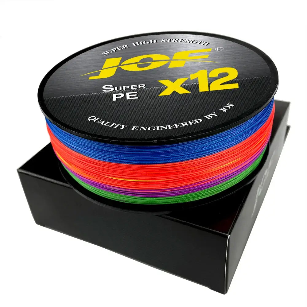 JOF X12 Upgraded Braided Fishing Lines Super Strong 12-strand