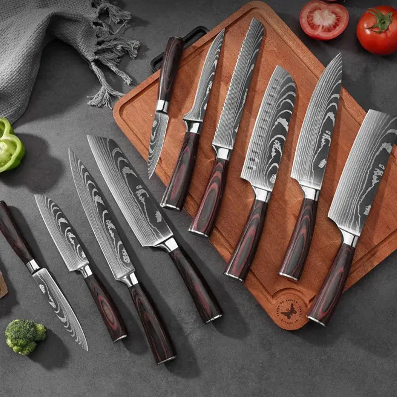 Stainless Steel Kitchen Knife, Multiple Styles
