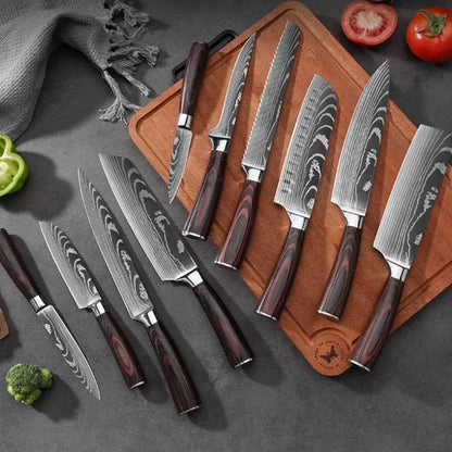 Stainless Steel Kitchen Knife, Multiple Styles