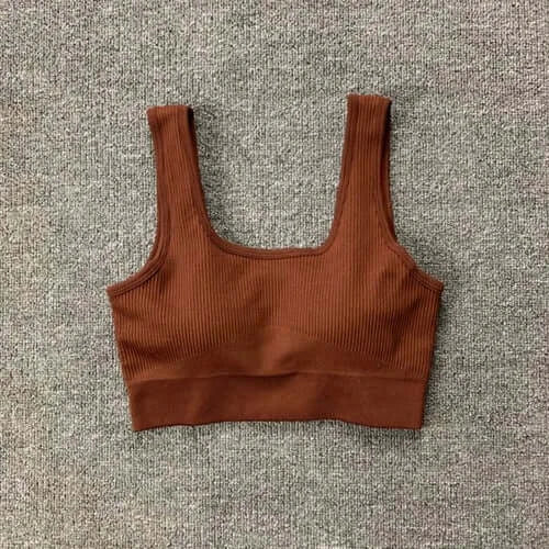 Women Seamless Yoga Set Gym Workout Clothes for Female Push Up Bra