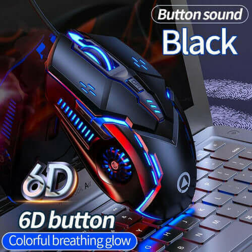 Dragon 6 Buttons 3200 DPI Gaming Mouse.