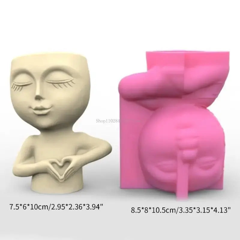 silicone resin flower pot mold