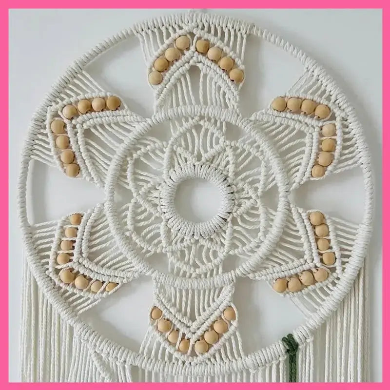 Macrame Dream Catchers For Bedroom Dream Catcher Wall Decor Large Boho Wall Hanging With Woven Leaves Decor Ornament Easy To Use